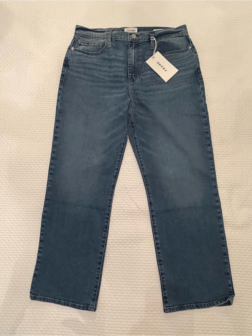 Frame Le Jane Ankle High-Rise Straight Leg Women’s Jeans